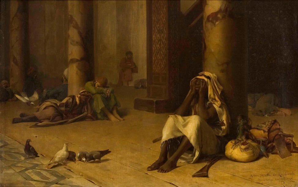 Theodoros Rallis - Nella moschea